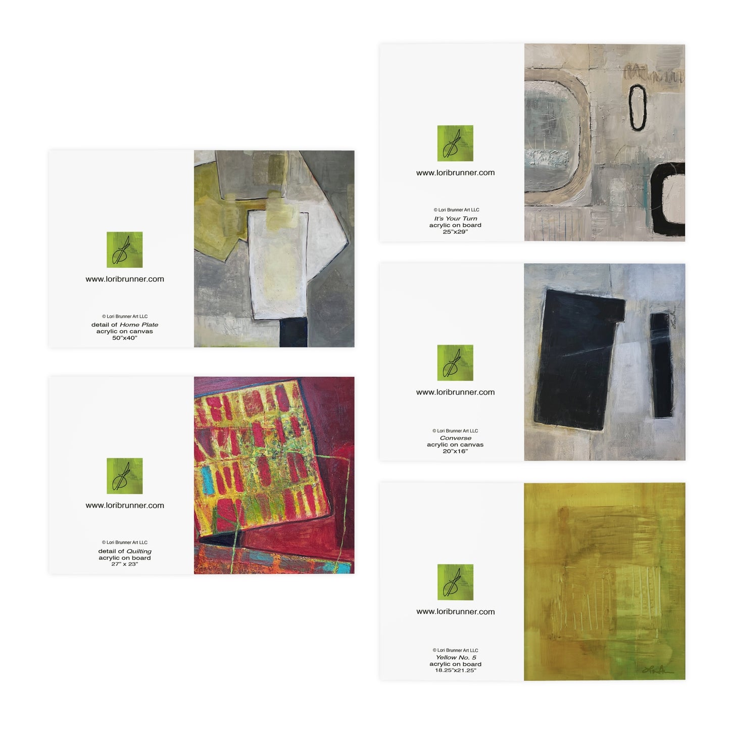Multi-Design Greeting Cards (5-Pack)