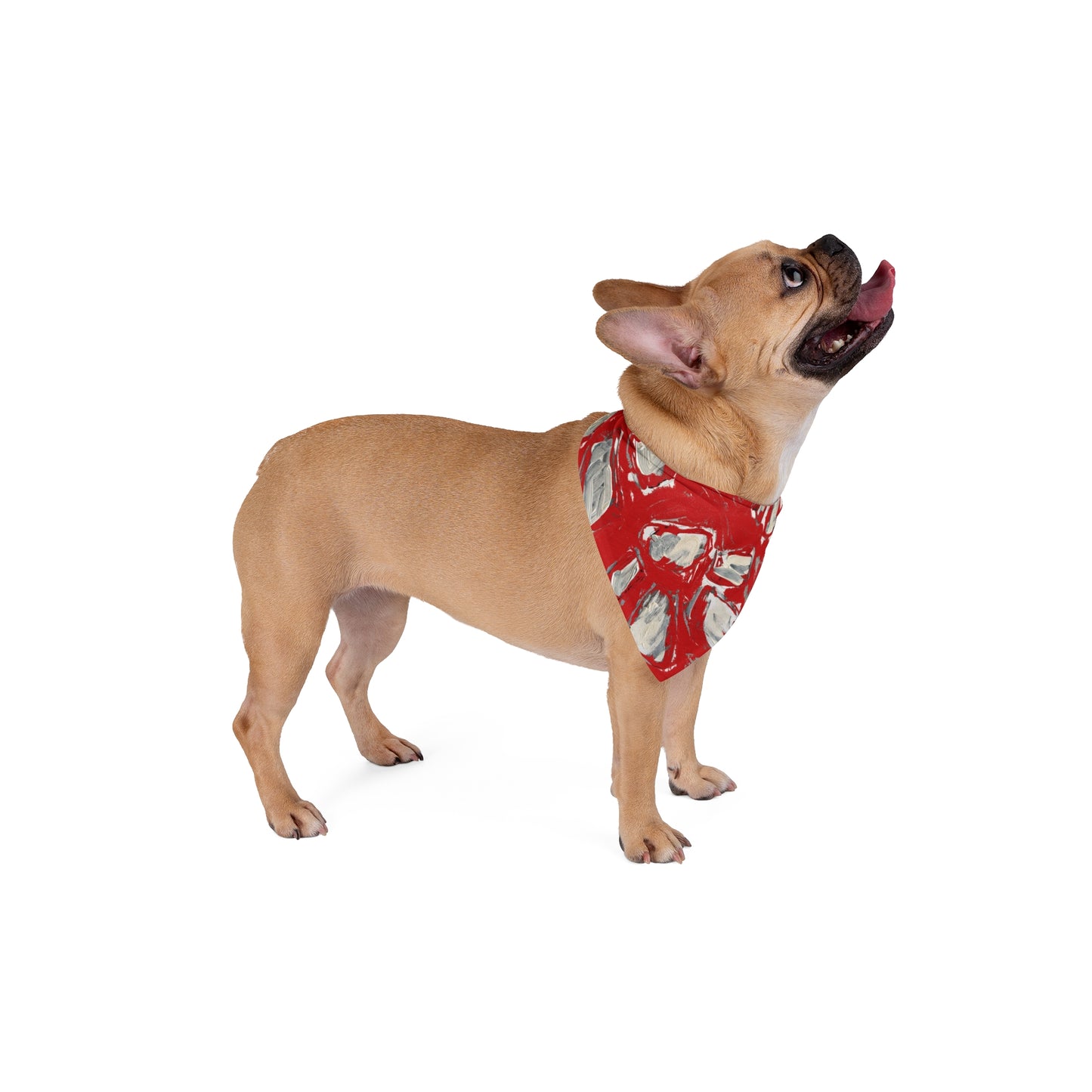 Pet Bandana--red (small)