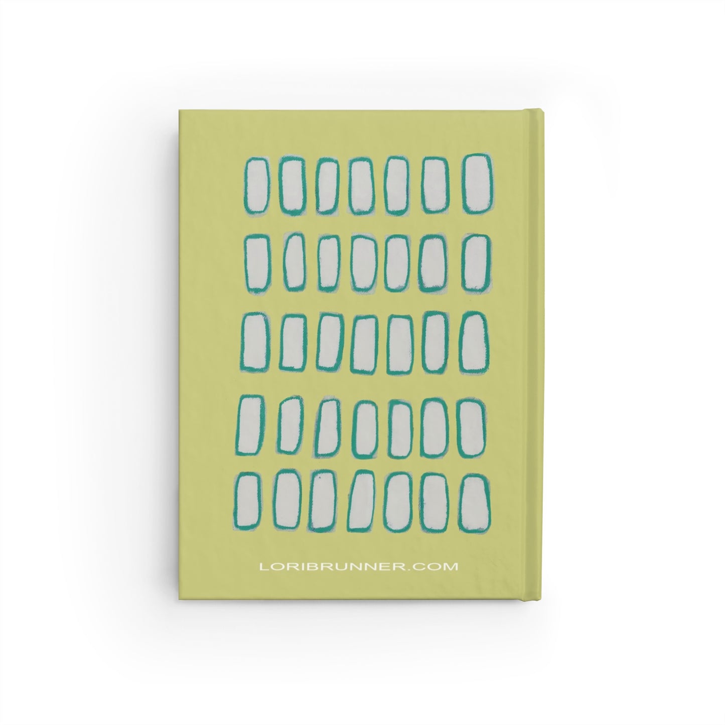 Journal - With artful cover (Yellow Windows) by Lori Brunner Art - blank pages inside