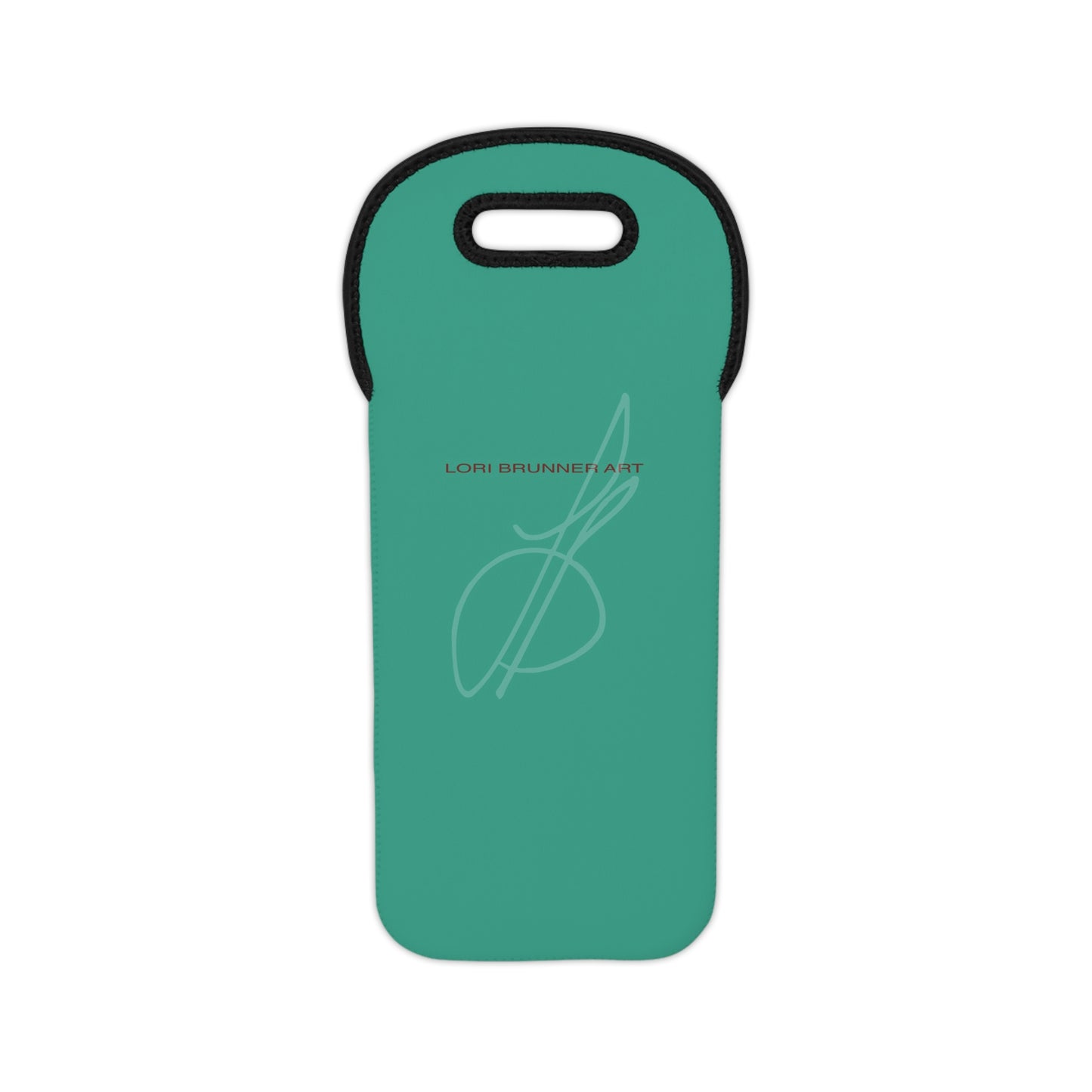 Wine Tote Bag (Seafoam Green) from Lori Brunner Art