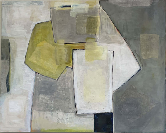 Abstract acrylic painting by Lori Brunner