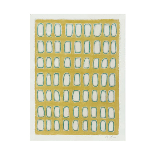 Yellow Windows Print 12x16" and 22"x30" by Lori Brunner
