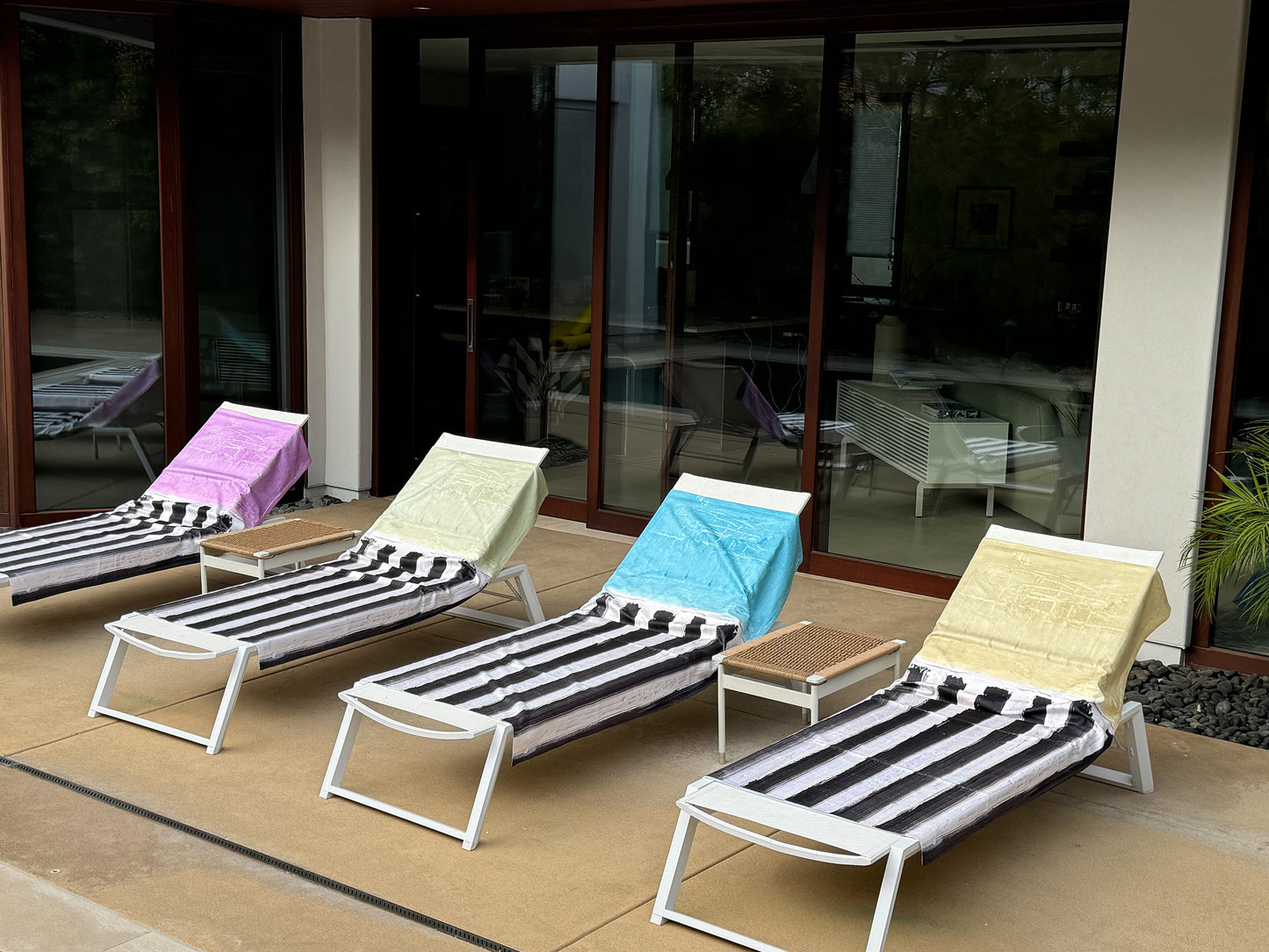 Beach Towel-Lime Twist