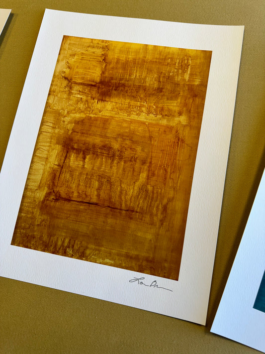 Print--'Gold No. 3' (flat)