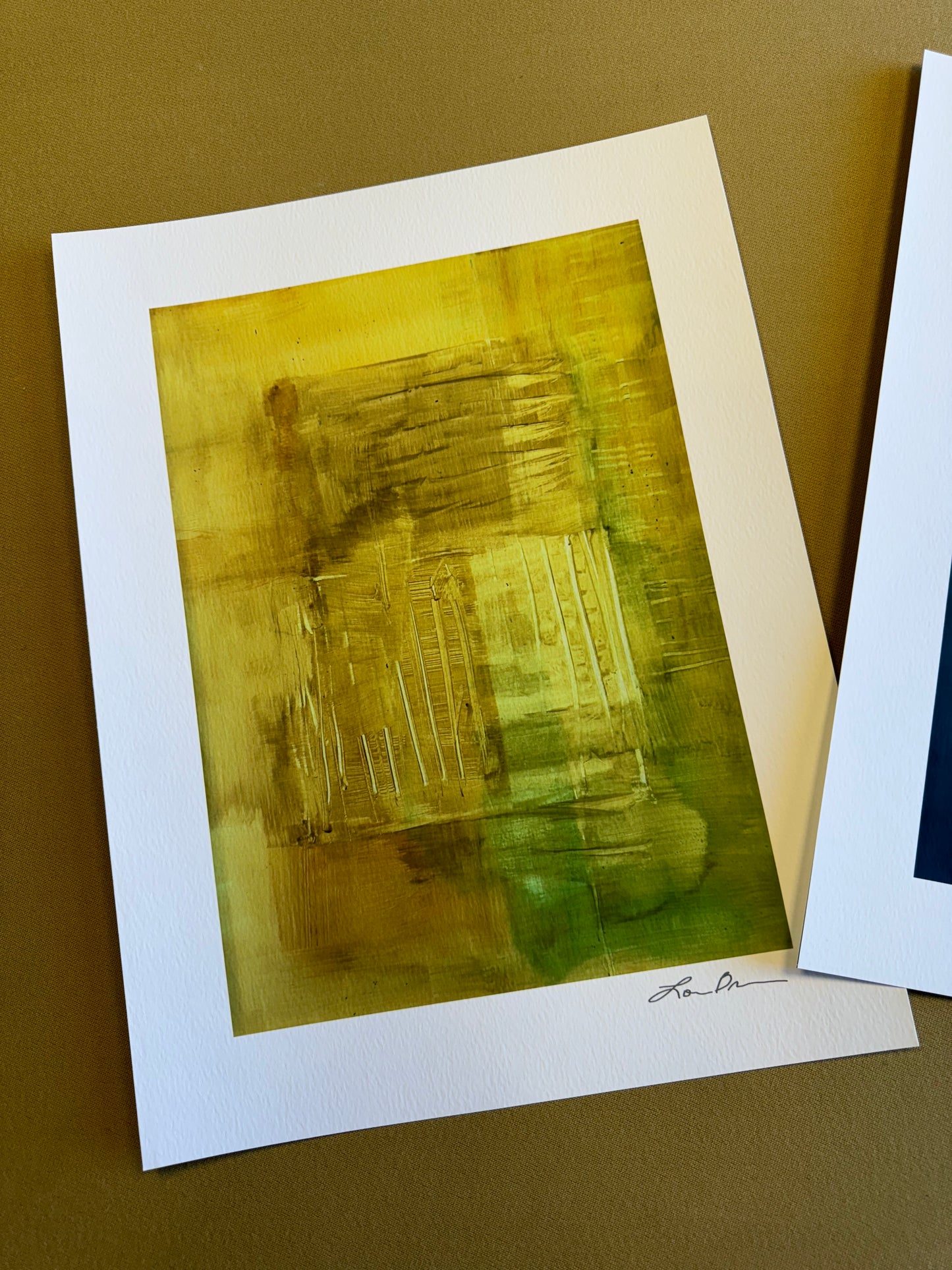 Print--'Yellow No. 5' (flat)