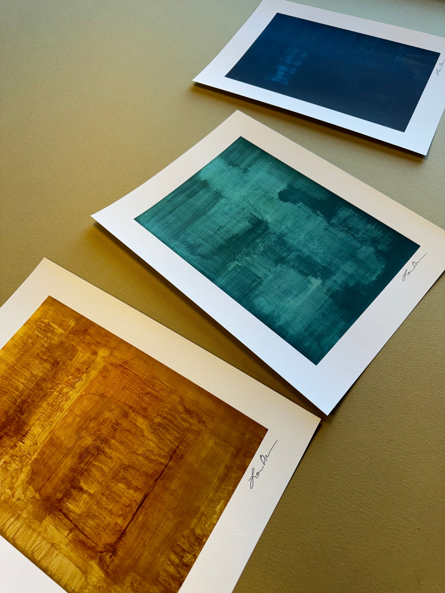 Print--'Gold No. 3' (flat)