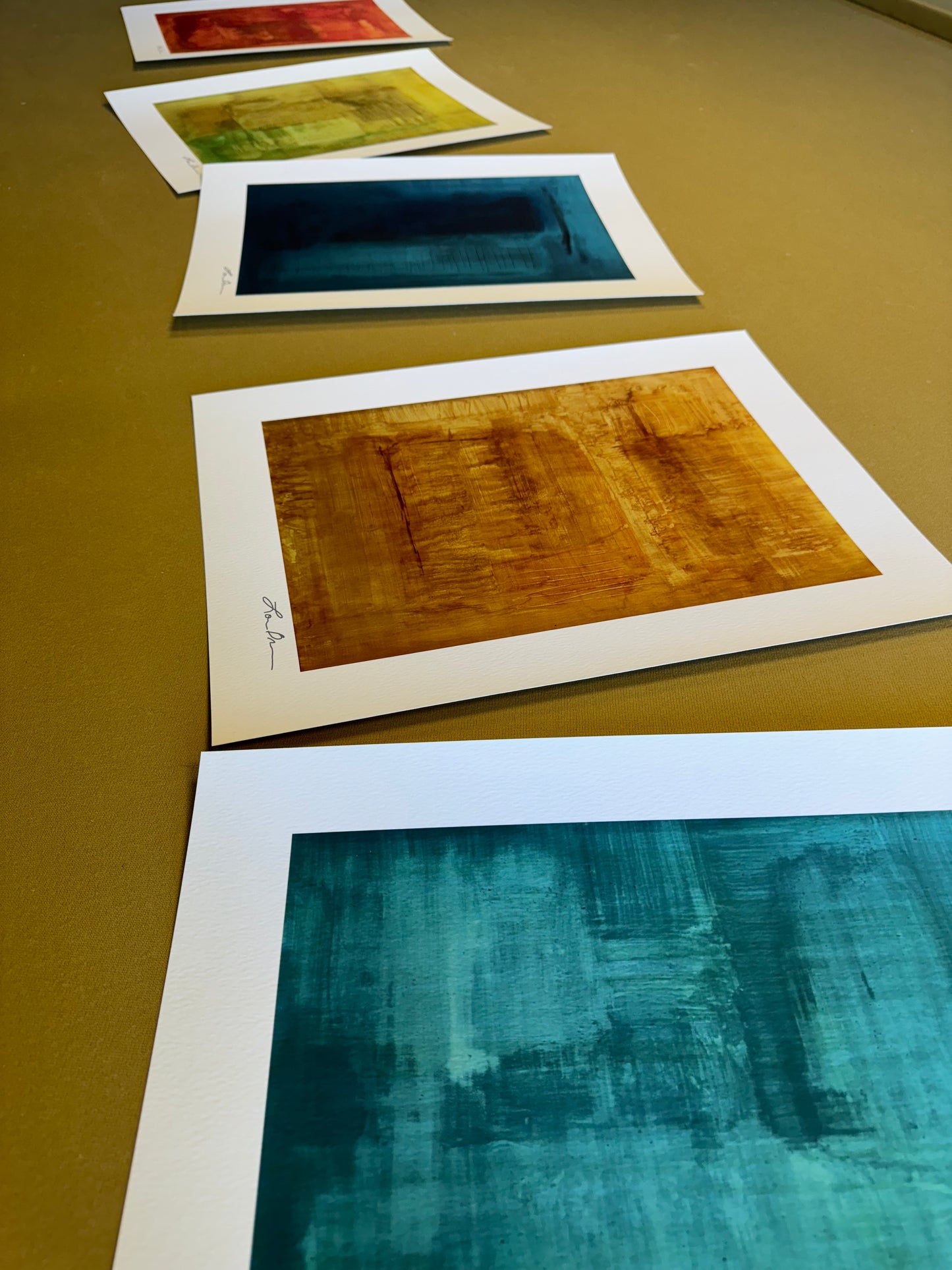 Print--'Gold No. 3' (flat)