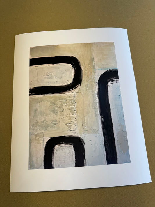 Limited Edition Print: 'Race Track' (14"x17.5")