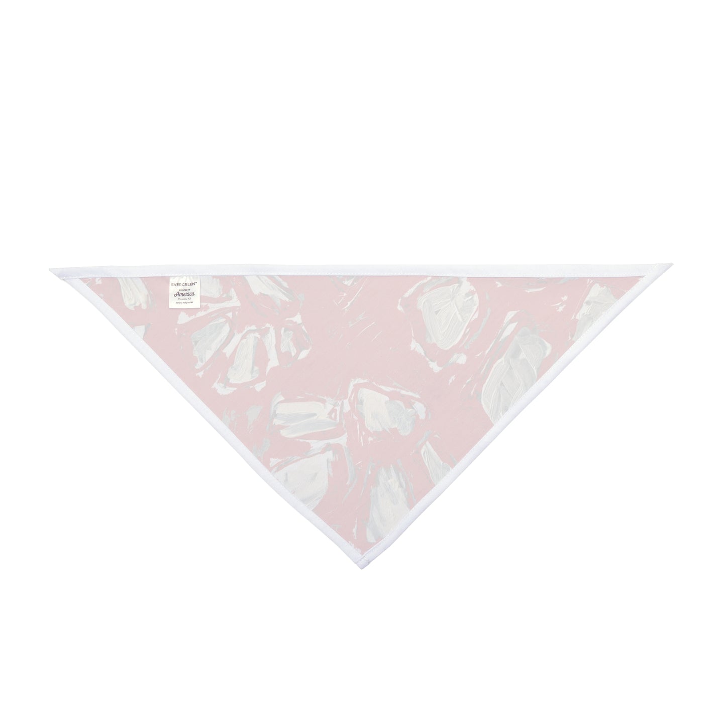 Artist-designed pet apparel for stylish dogs red pet bandana by Lori Brunner Art