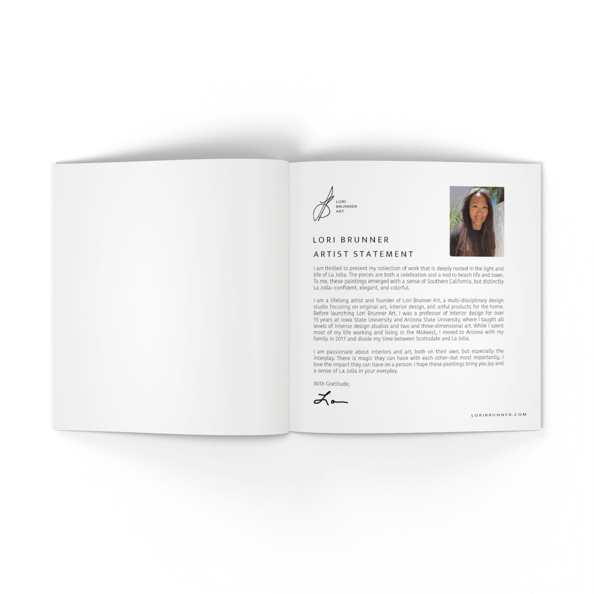 Love Letter to La Jolla--Artist's Program