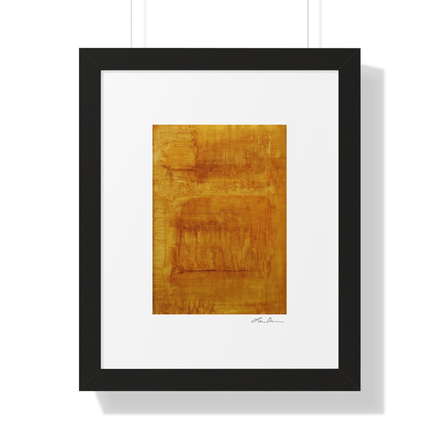 Framed Print by Lori Brunner Art | 'Golden Hour'  16"x20"