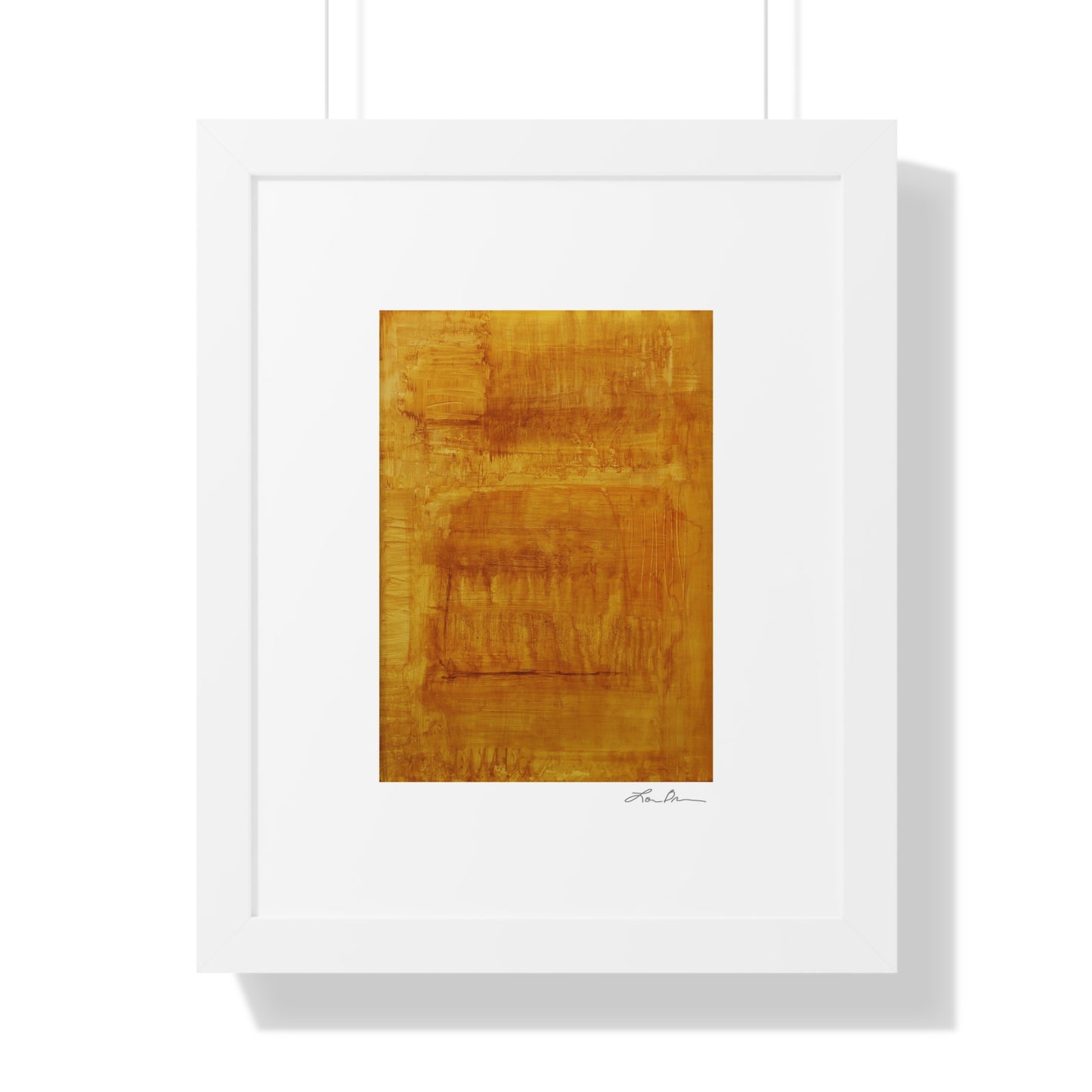 Framed Print by Lori Brunner Art | 'Golden Hour'  16"x20"