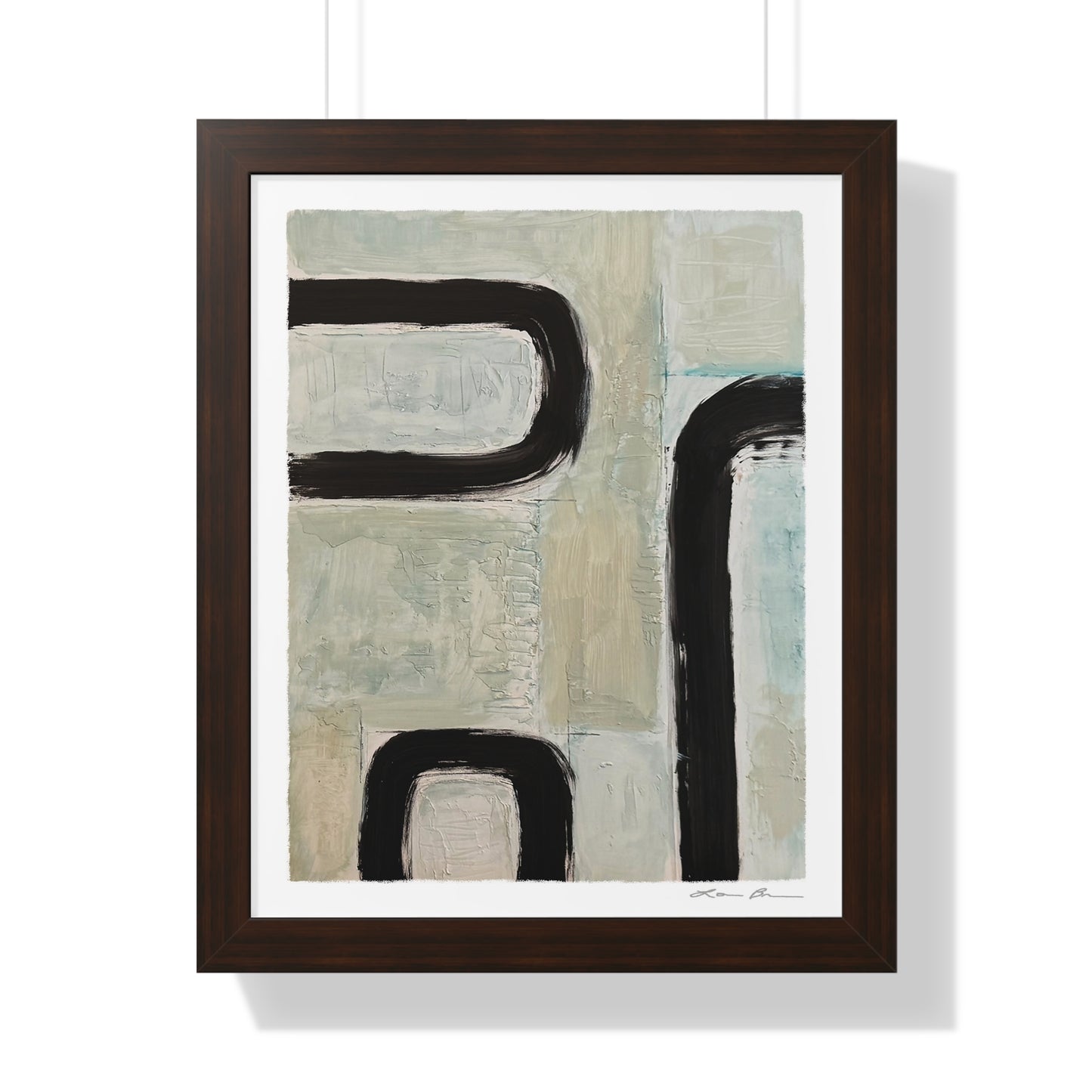 Framed Print by Lori Brunner Art | 'Race Track', 12"x16" and 16"x20" - Three frame choices