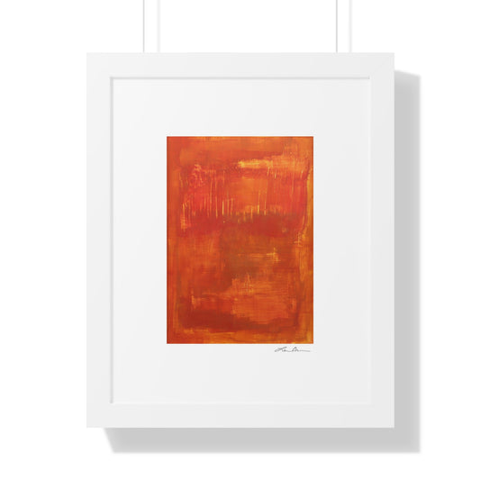 Framed Print by Lori Brunner Art | 'Tomato Bisque'  16"x20"
