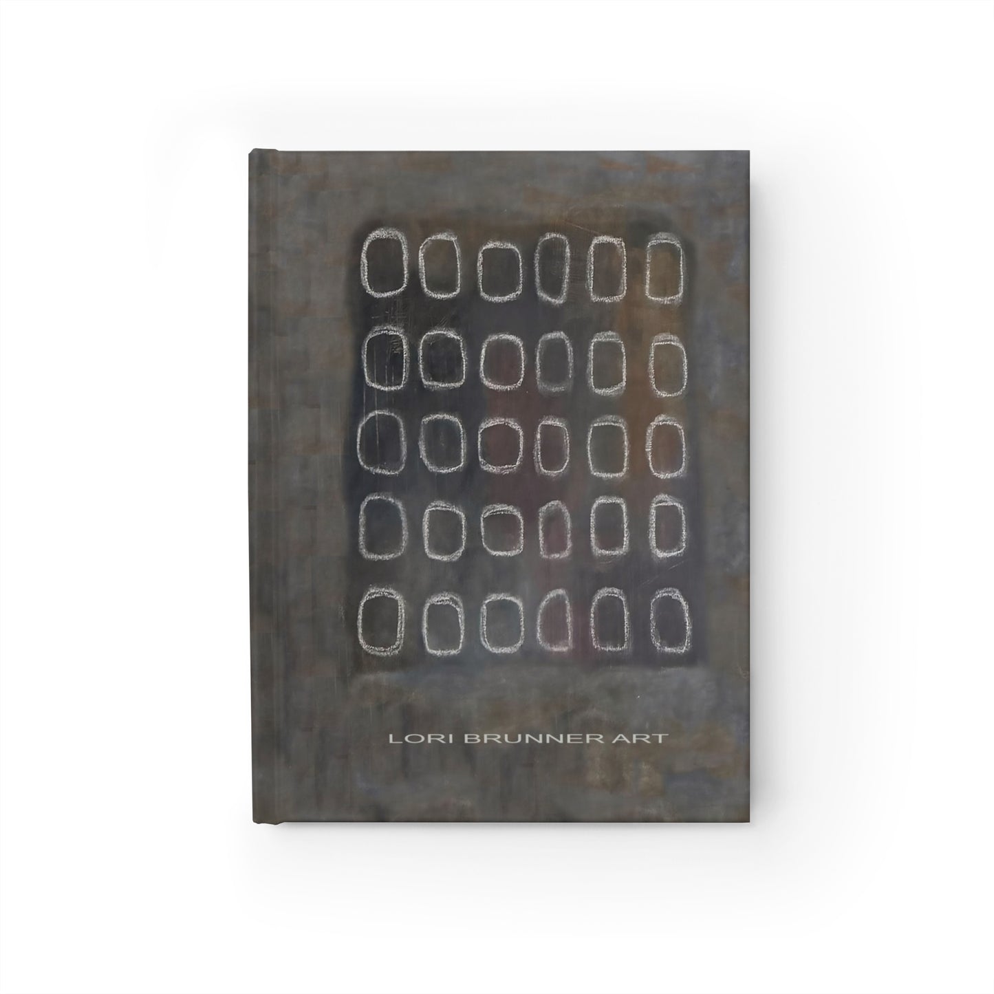 Journal - With artful cover (Gray Windows) by Lori Brunner Art - blank pages inside