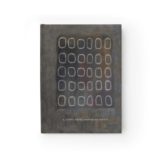 Journal - With artful cover (Gray Windows) by Lori Brunner Art - blank pages inside