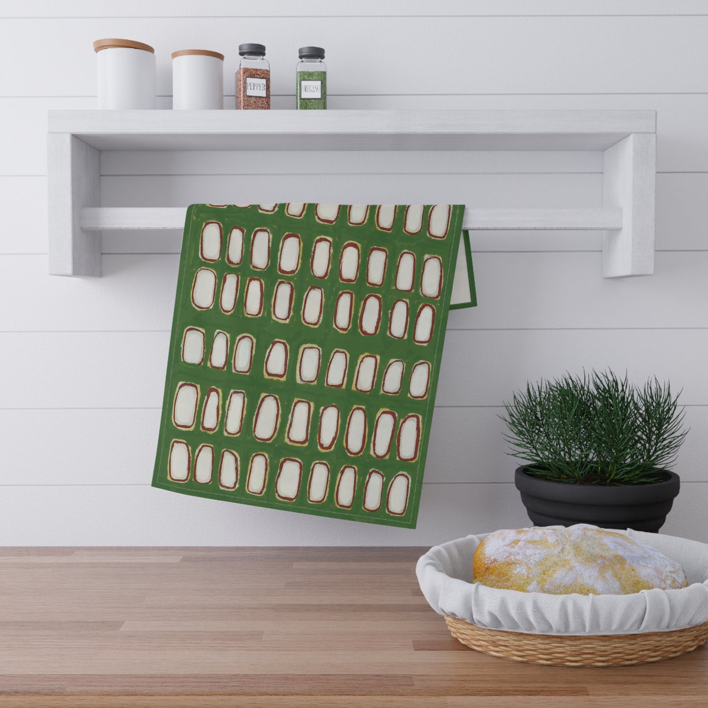 Kitchen Towel by Lori Brunner Art | Olive Windows