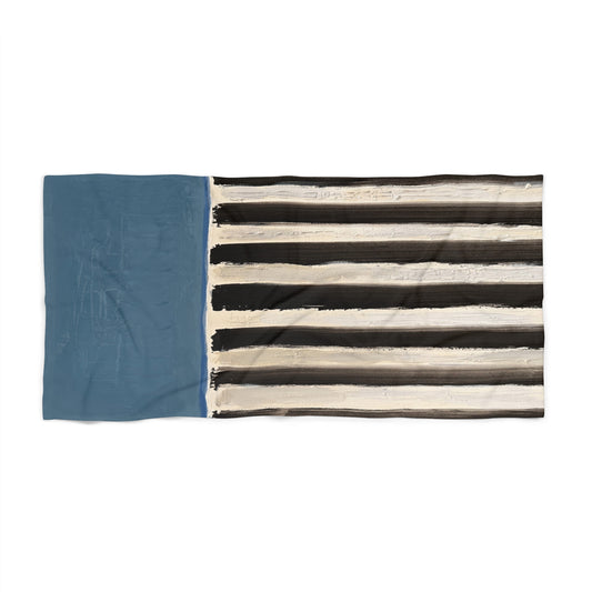 Beach Towel -- Classic Blue
