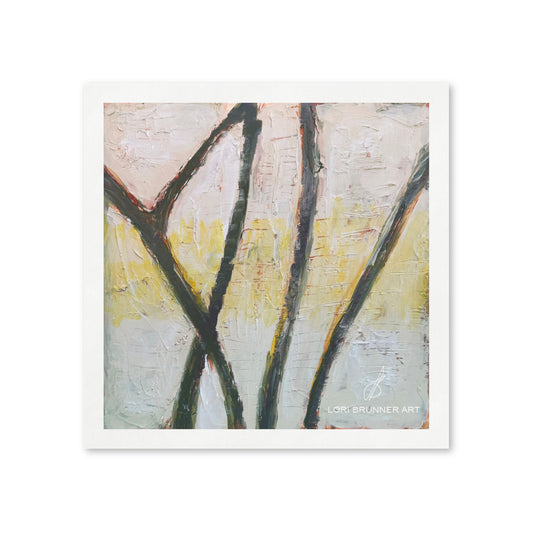 Artful Cocktail Napkins--Entwined