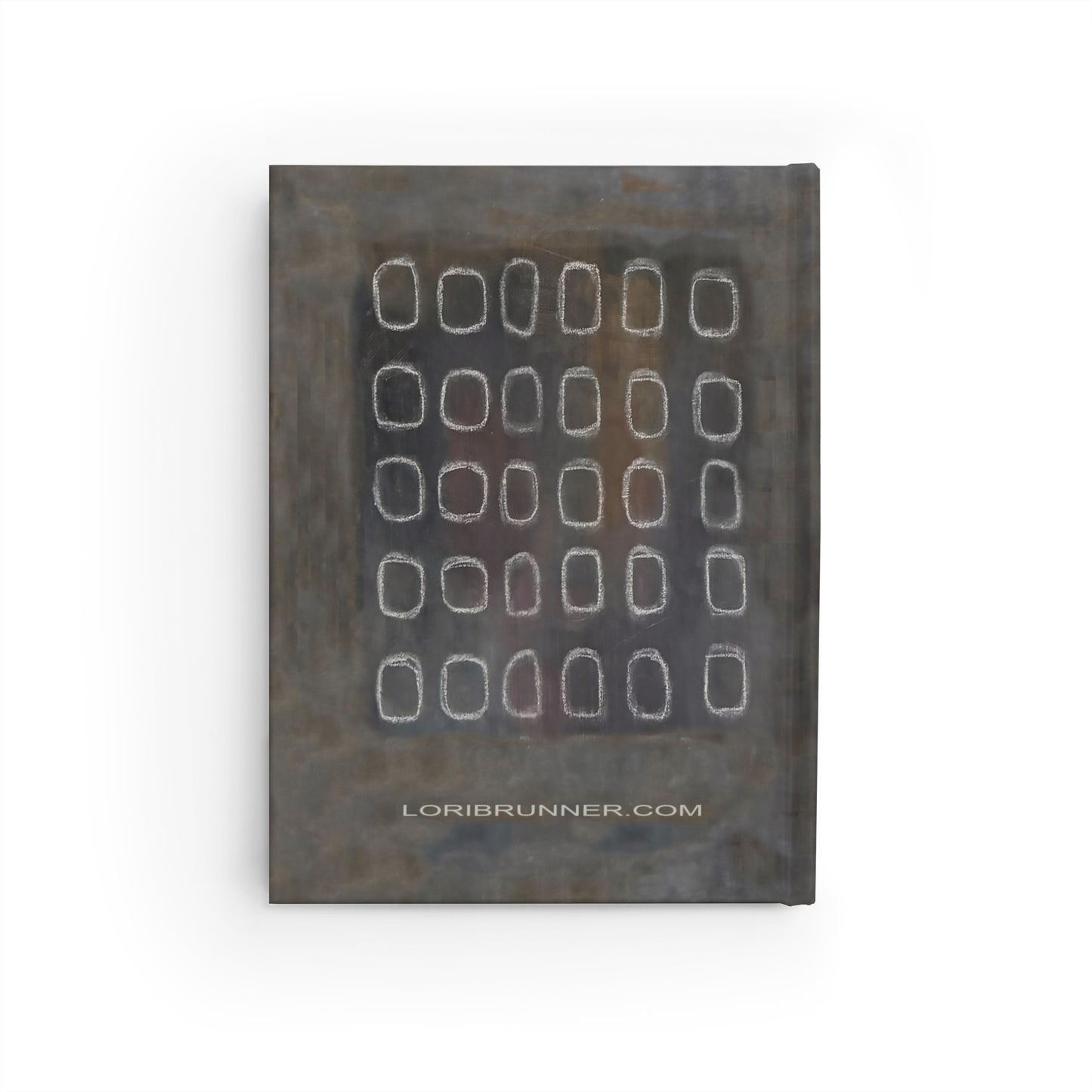 Journal - With artful cover (Gray Windows) by Lori Brunner Art - blank pages inside