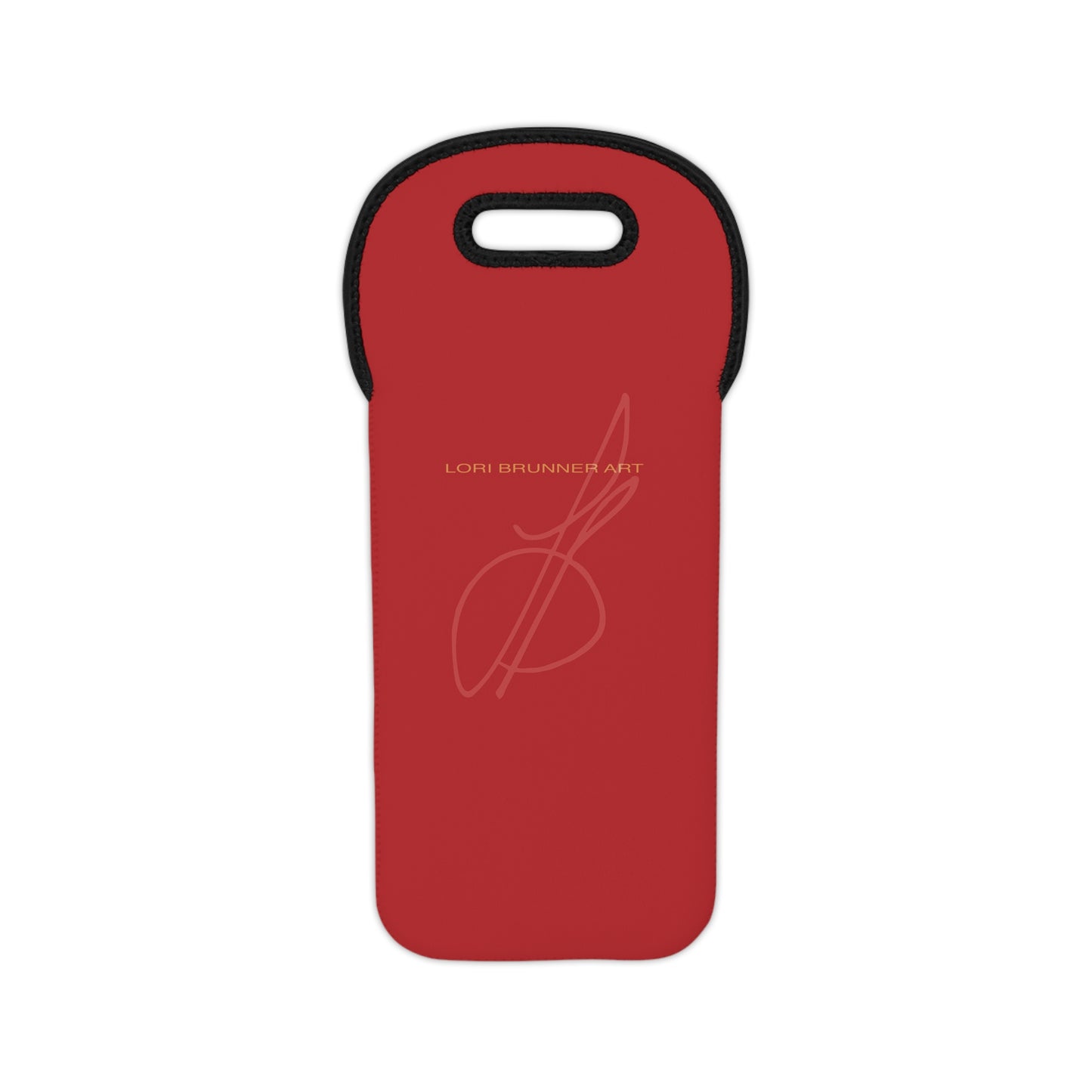 Wine Tote Bag (Cranberry) from Lori Brunner Art