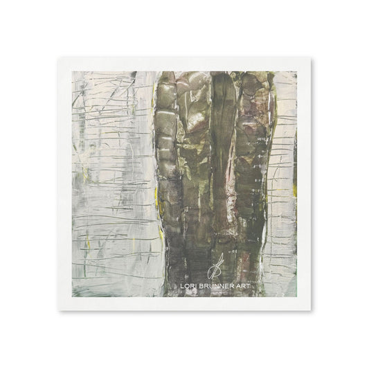 Artful Cocktail Napkins--Saguaro I