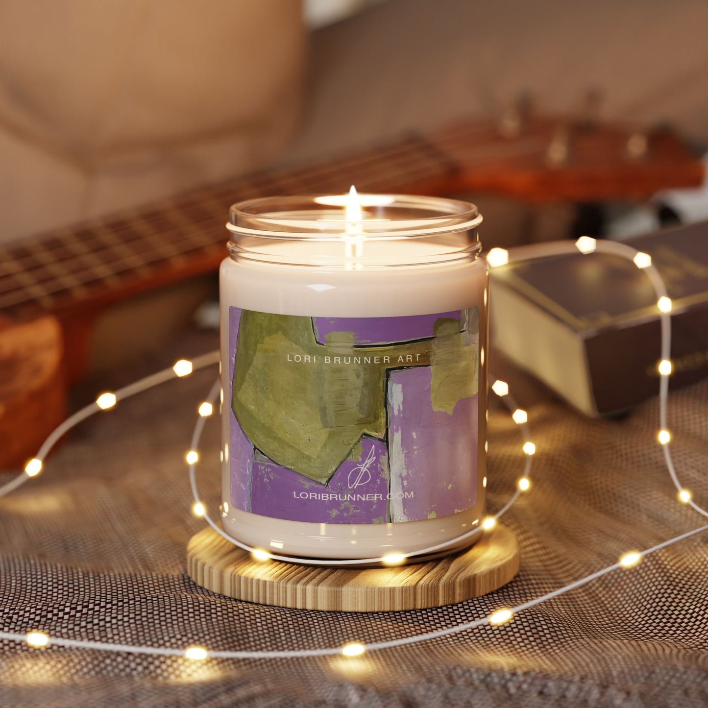 Scented Candles by Lori Brunner Art--6 designs, 6 scents