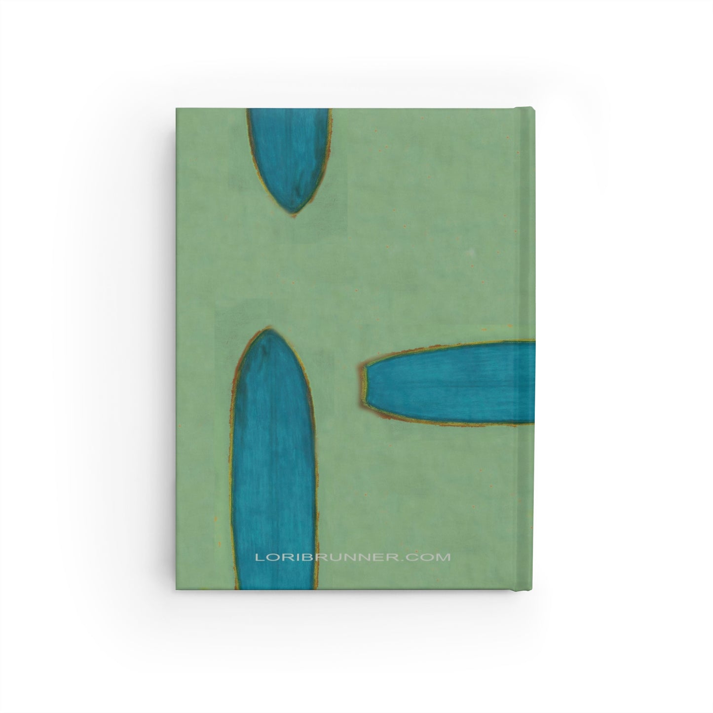 Journal - With artful cover (Sage Surfboards) by Lori Brunner Art - blank pages inside