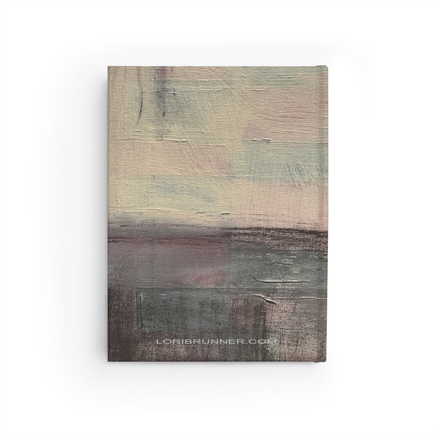 Journal - With artful cover (Gray Bubbles) by Lori Brunner Art - blank pages inside