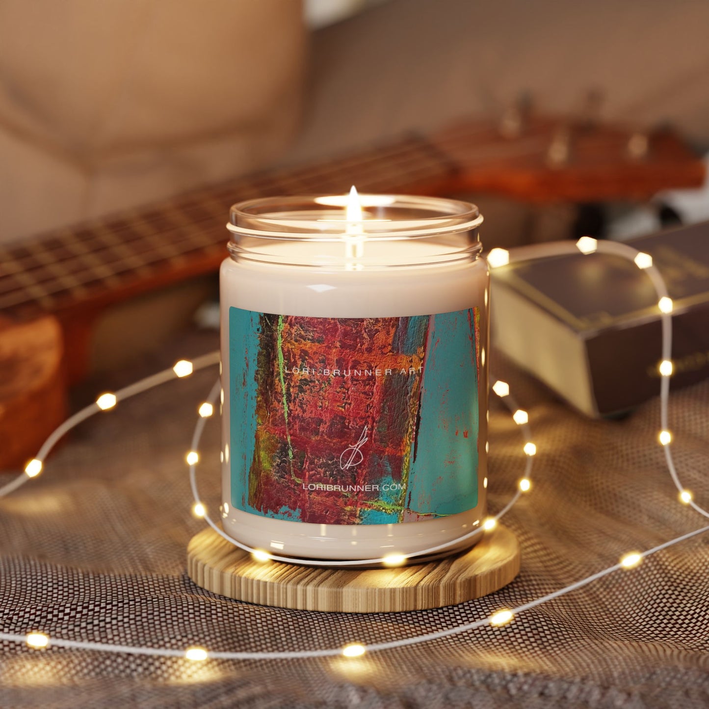 Scented Candles by Lori Brunner Art--6 designs, 6 scents