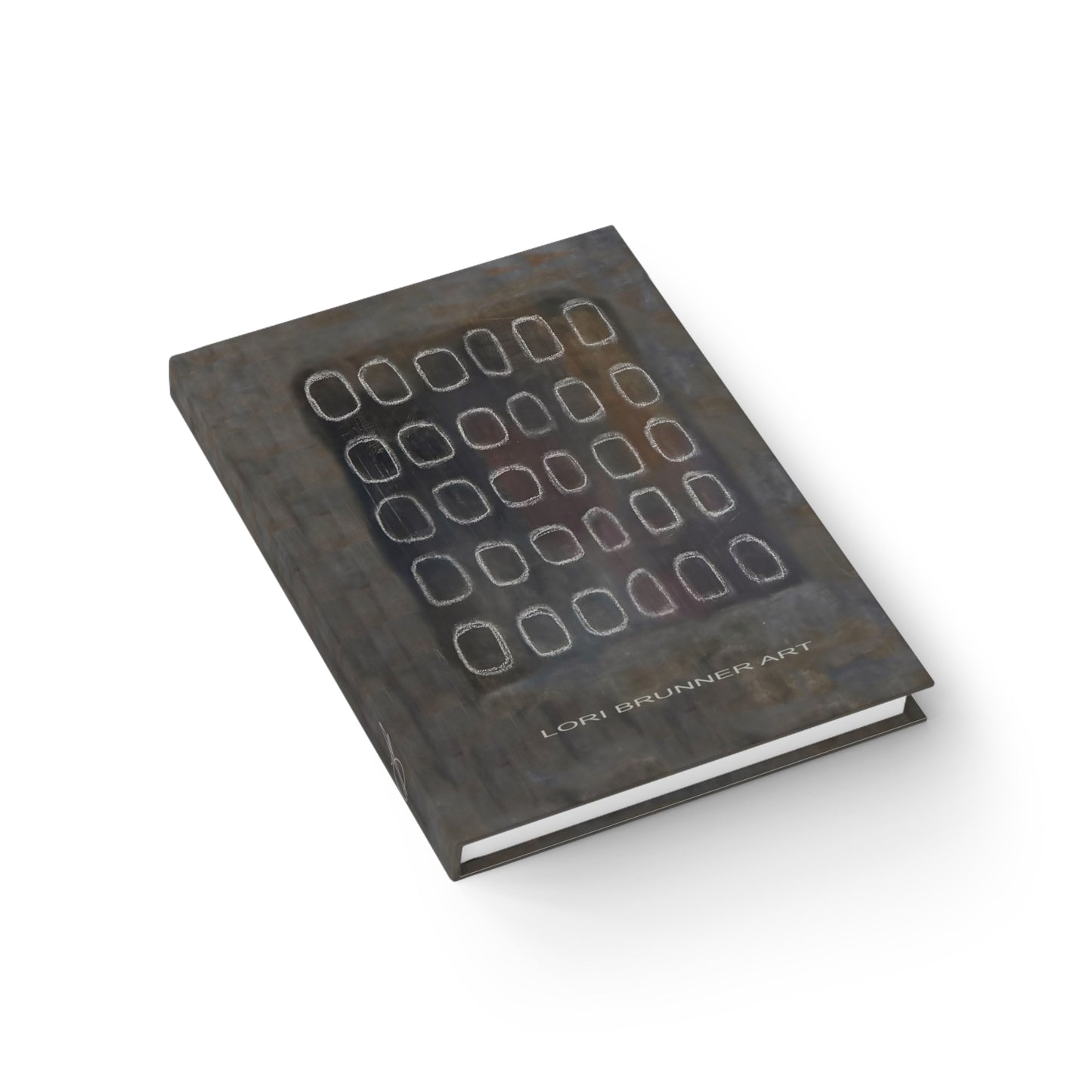 Journal - With artful cover (Gray Windows) by Lori Brunner Art - blank pages inside