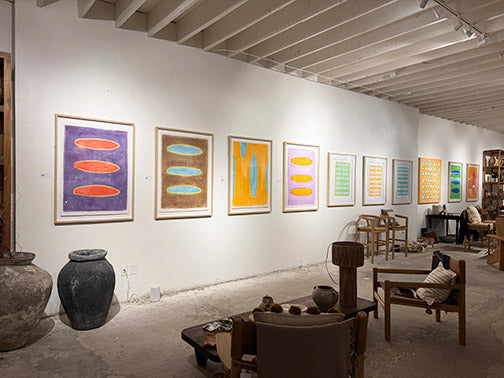 Aqua & Brown Surfboards