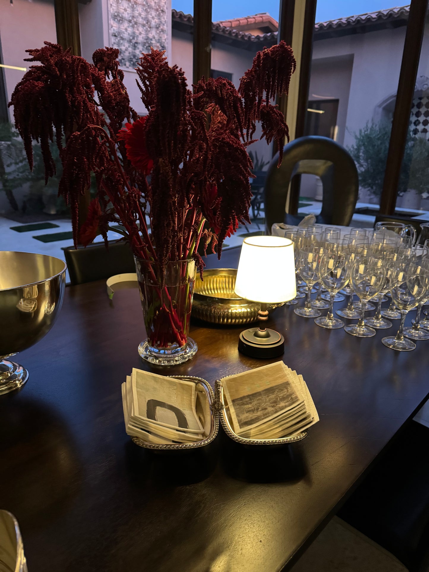 Artful Cocktail Napkins--Forces
