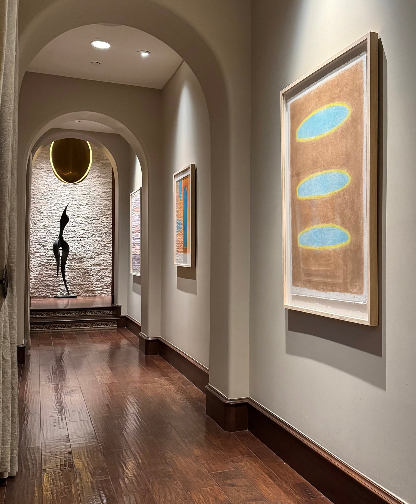 Aqua & Brown Surfboards