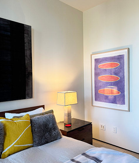 Orange & Dk Purple Surfboards